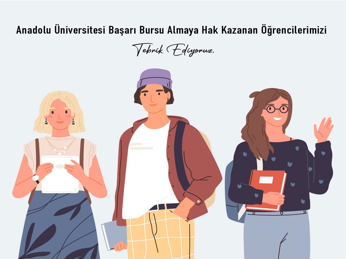 Anadolu Üniversitesi 2022-2023 Başarı Bursları Ödülleri sahiplerine takdim edildi